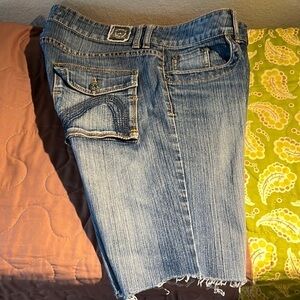 O’Neill up-cycled pants‎ into Bermuda shorts juniors size 11